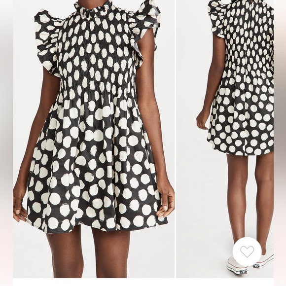 Sea New York Dresses & Skirts - Sea New York polka dot ruffle dress